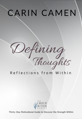 Defining Thoughts book cover.