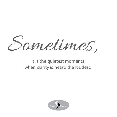 Sometimes quote by Carin Camen