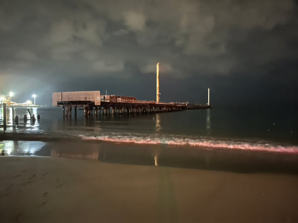 Perth Scuba club night dive at Bulk Jetty