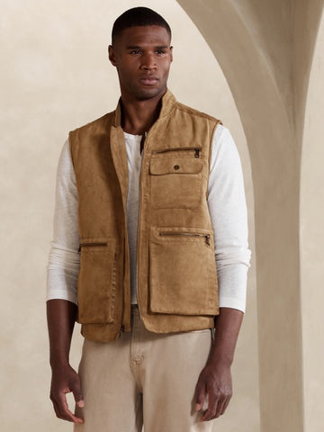 mens workwear utility vest