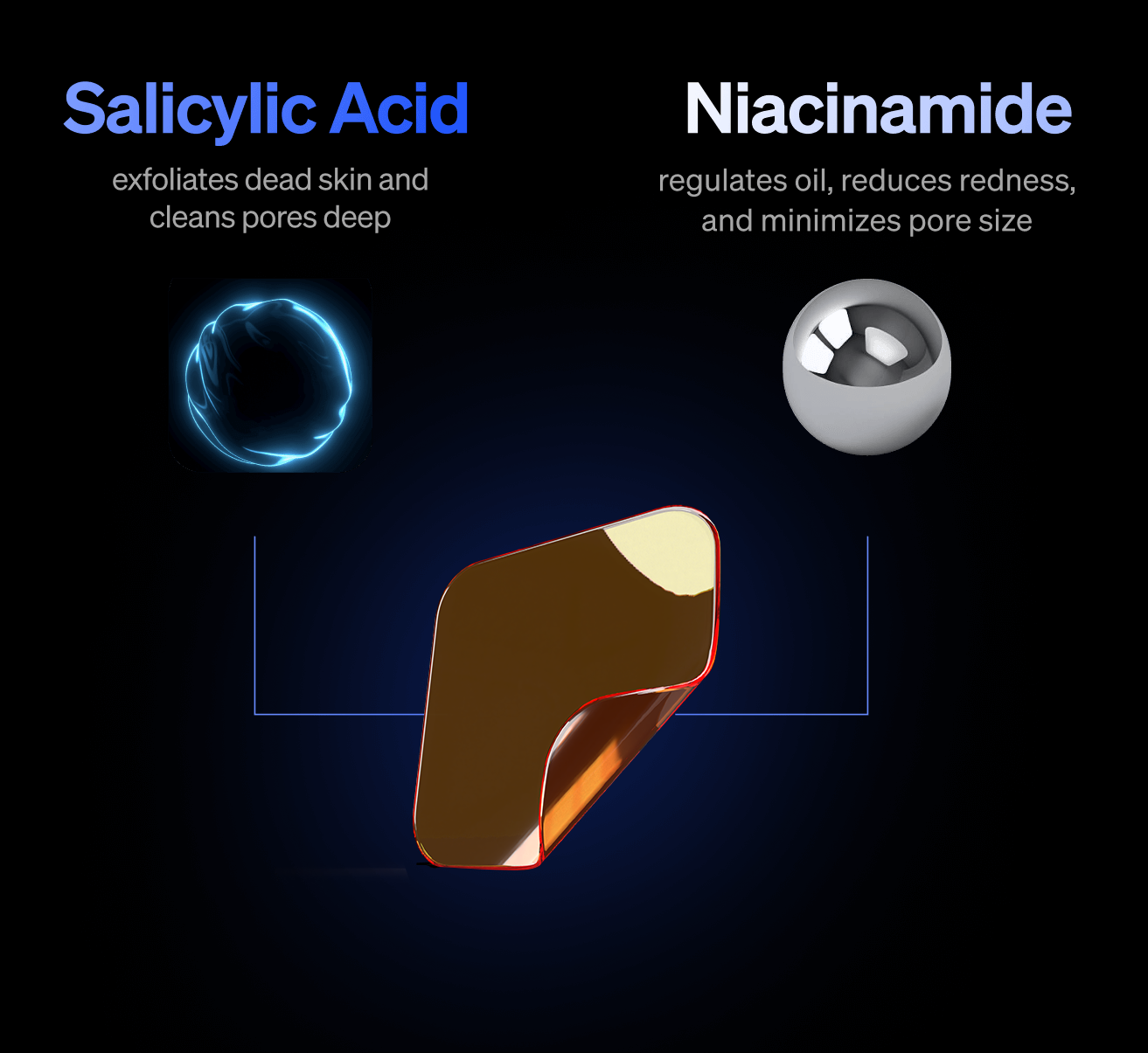 salicylic acid and niacinamide at work