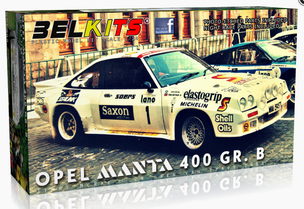 BelKits 008 1/24 Opel Manta 400 GR. B Tour de Corse 1894