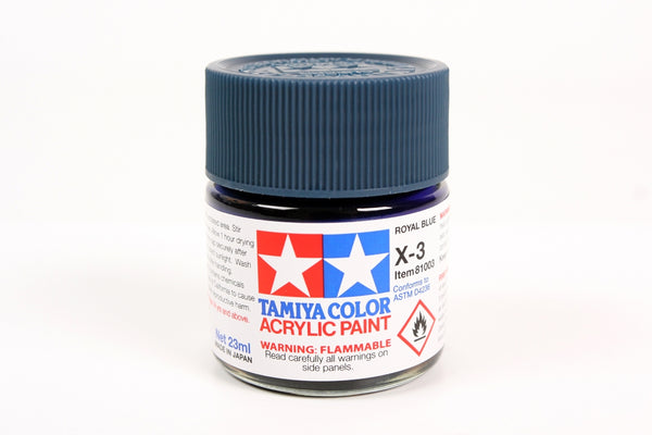 X-32 Titanium Silver Acrylic Paint (Metallic) 23ml - Tamiya