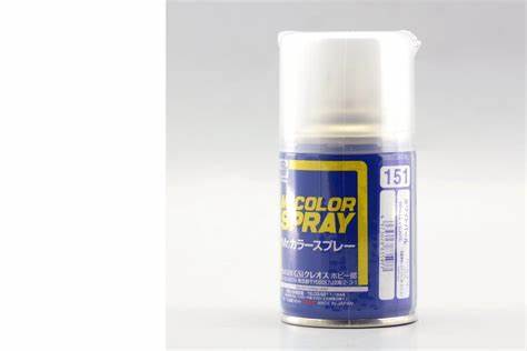 Mr. Hobby S2 Mr. Color Gloss Black Acrylic Spray Paint 100ml