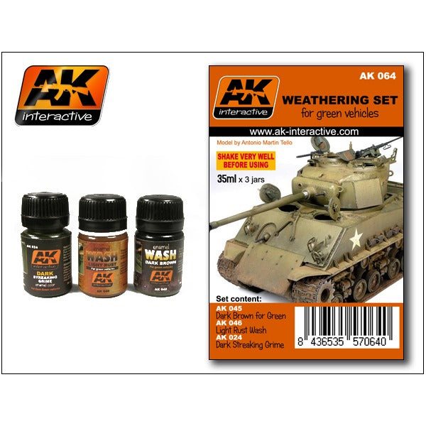 AK Interactive 066 Wash for Afrika Korps Vehicles