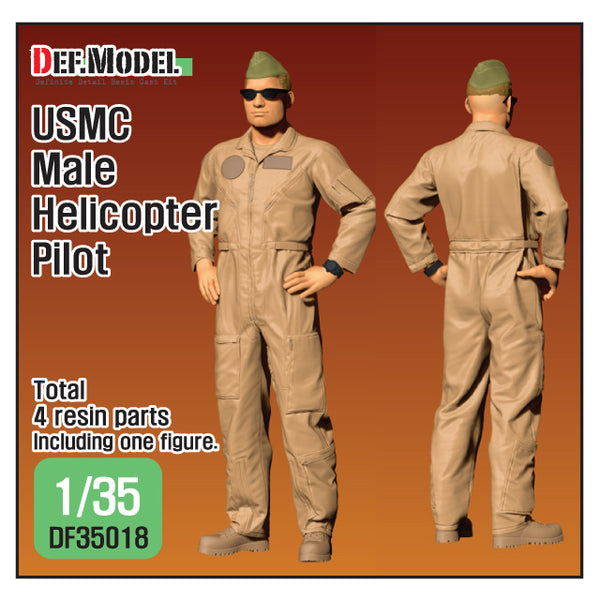 Def Model DF35020 1/35 USMC AH-1Z Viper Pilot set for Academy