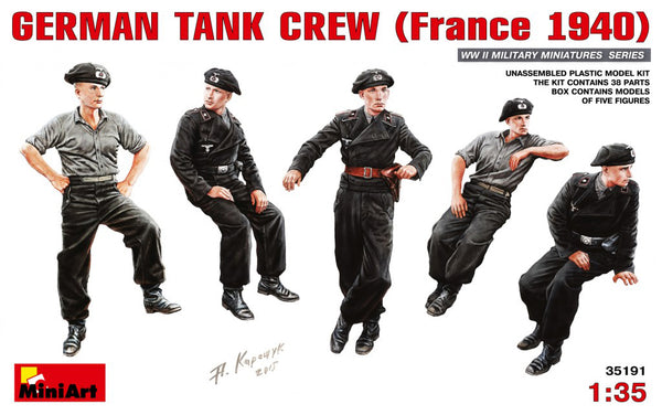 MiniArt 35278 1/35 German Tank Crew Afrika Korps Special Edition