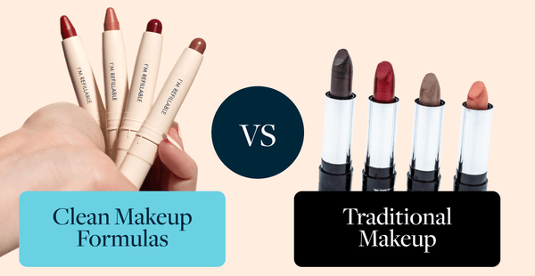 Clean Makeup Formulas vs. Traditional Makeup
