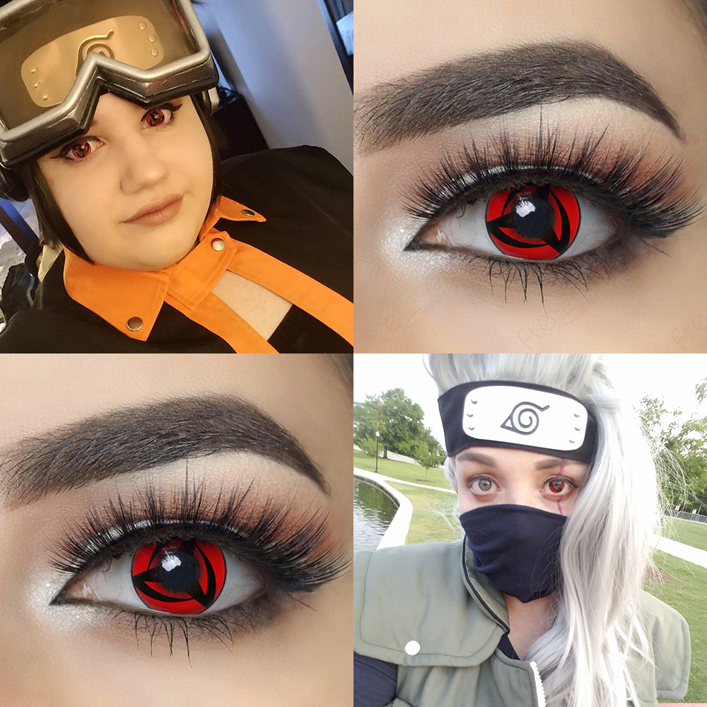 Featured image of post Naruto Contact Lenses Sharingan Personally i think kakashi s mangekyou sharingan looks the best of all the eyes