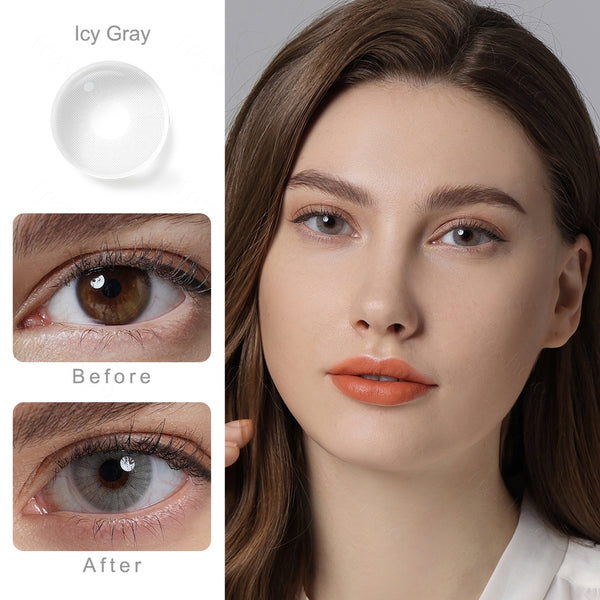 3 T Ice Grey Contact Lenses 