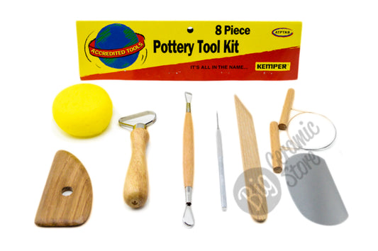 Tool Sets: 11035M Basic Pottery/Clay Tool Kit 8pc