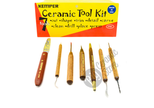 Kemper PTK Pottery Tool Kit - Brackers Good Earth Clays