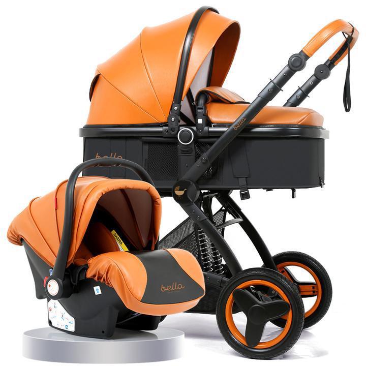 3 in 1 pushchair with car seat