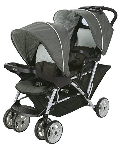 Photo 1 of Graco DuoGlider Double Stroller | Lightweight Double Stroller with Tandem Seating, Glacier