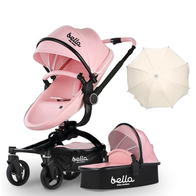 2 in 1 Luxury Bella Baby Stroller with Bassinet - 20% off Sale Now ...