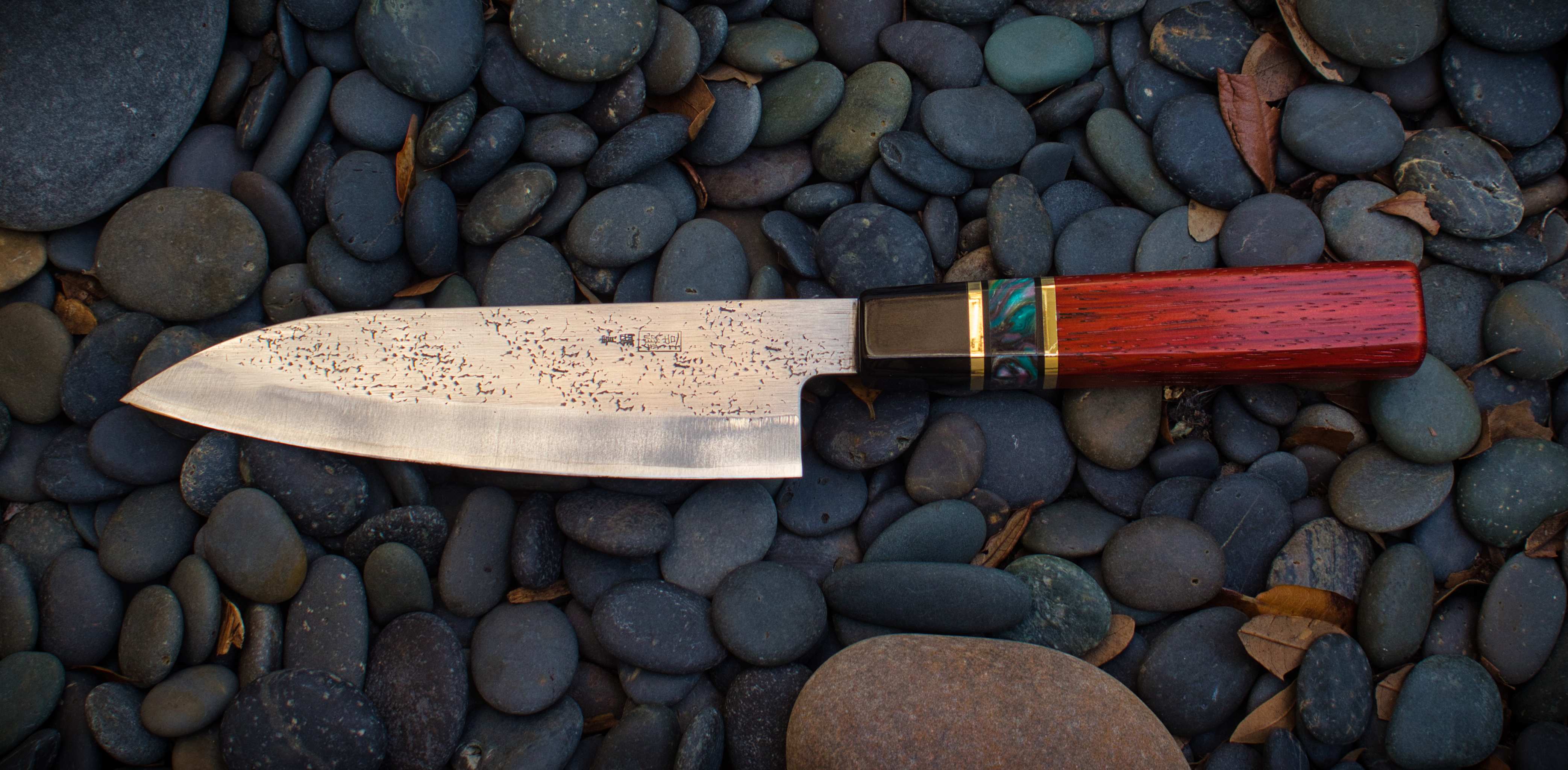 custom santoku knife