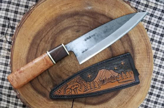 custom santoku knife