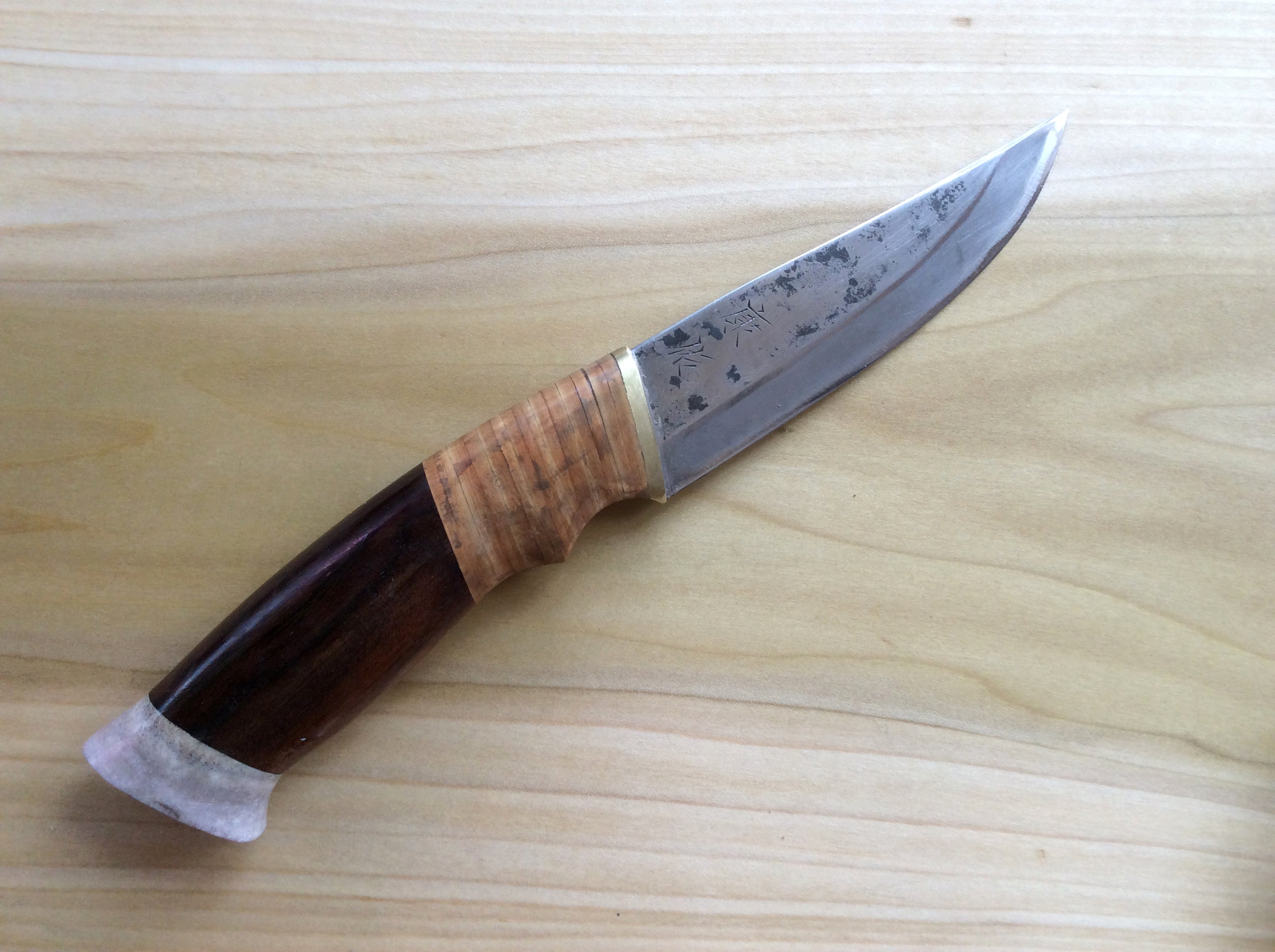 Custom hunting knife