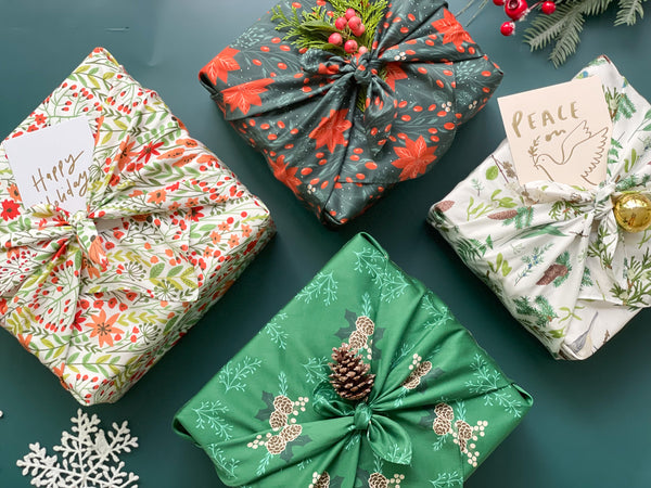 kadoo furoshiki eco-friendly gift wrap holiday gift boxes