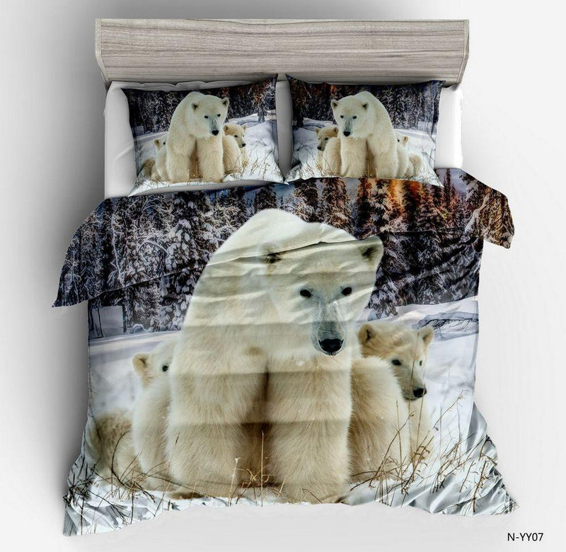 50109 Animal Series Cheetah 3d Print Duvet Cover Alternative