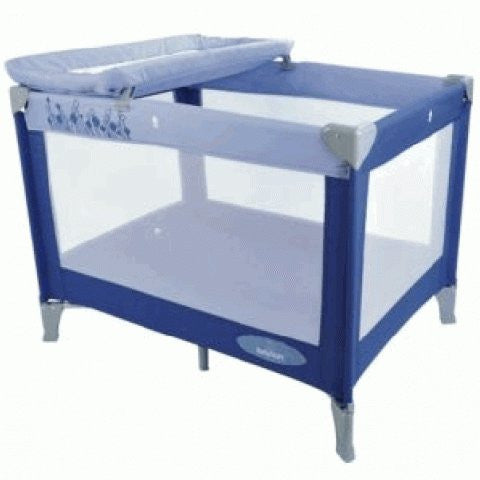 travel cot with change table