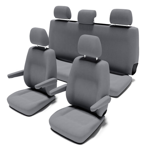 VW T6 Caravelle (ab 2015) Sitzbezug [Fahrersitz] mit Armlehne [Toucan] –  DriveDressy