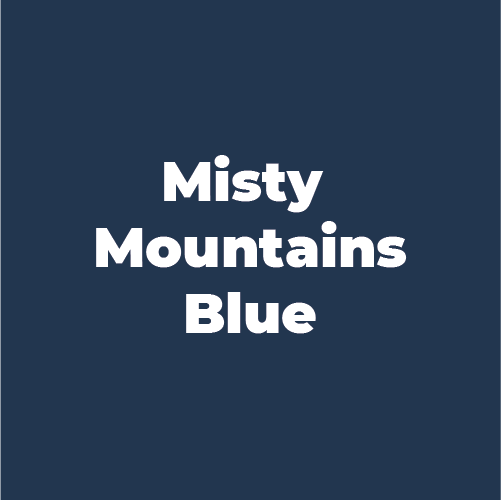 Misty Mountains Blue