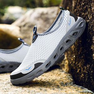 men honeycomb mesh quick drying beach shoes