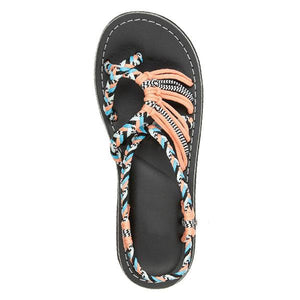lace up beach sandals sheinlook