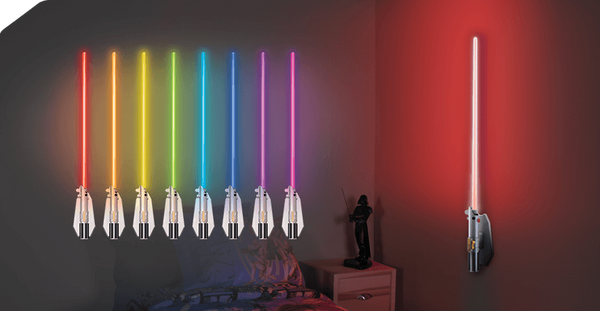 Dynergy Star Wars Science Lightsaber Wall Room Lights