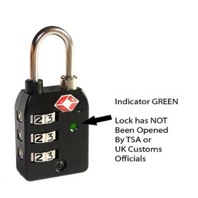 high security luggage lock