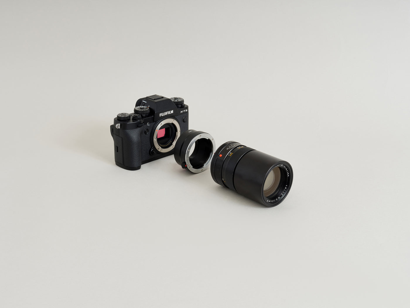 Leica R Lens Mount to Fujifilm X Camera Mount