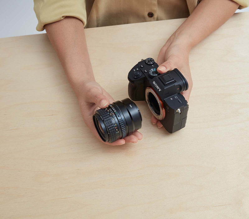 Pentax K Lens Mount to Sony E Camera Mount