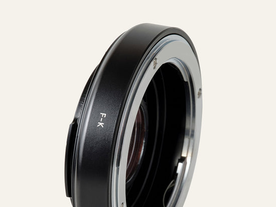 Nikon F Lens Mount to Pentax K Camera Mount