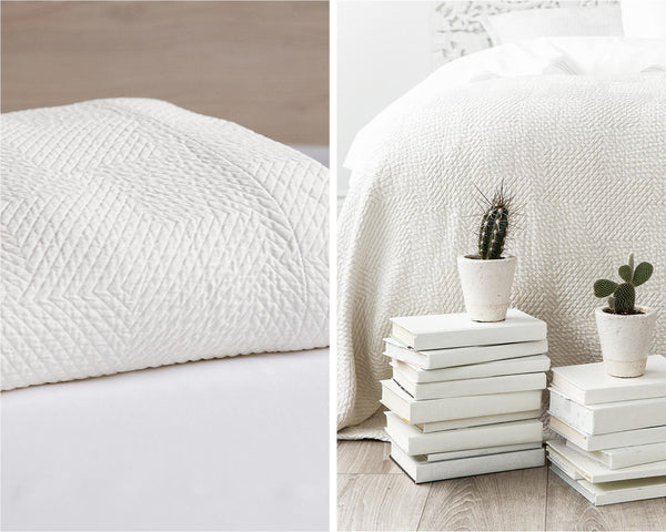 Lavato Altea Clay Milk Coverlet