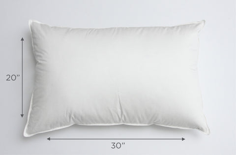 Perfect Pillow Sizes: Standard, Queen 