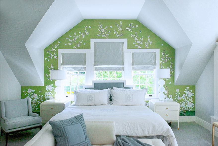 beautiful beds: 17 inspiring green bedrooms | au lit fine linens