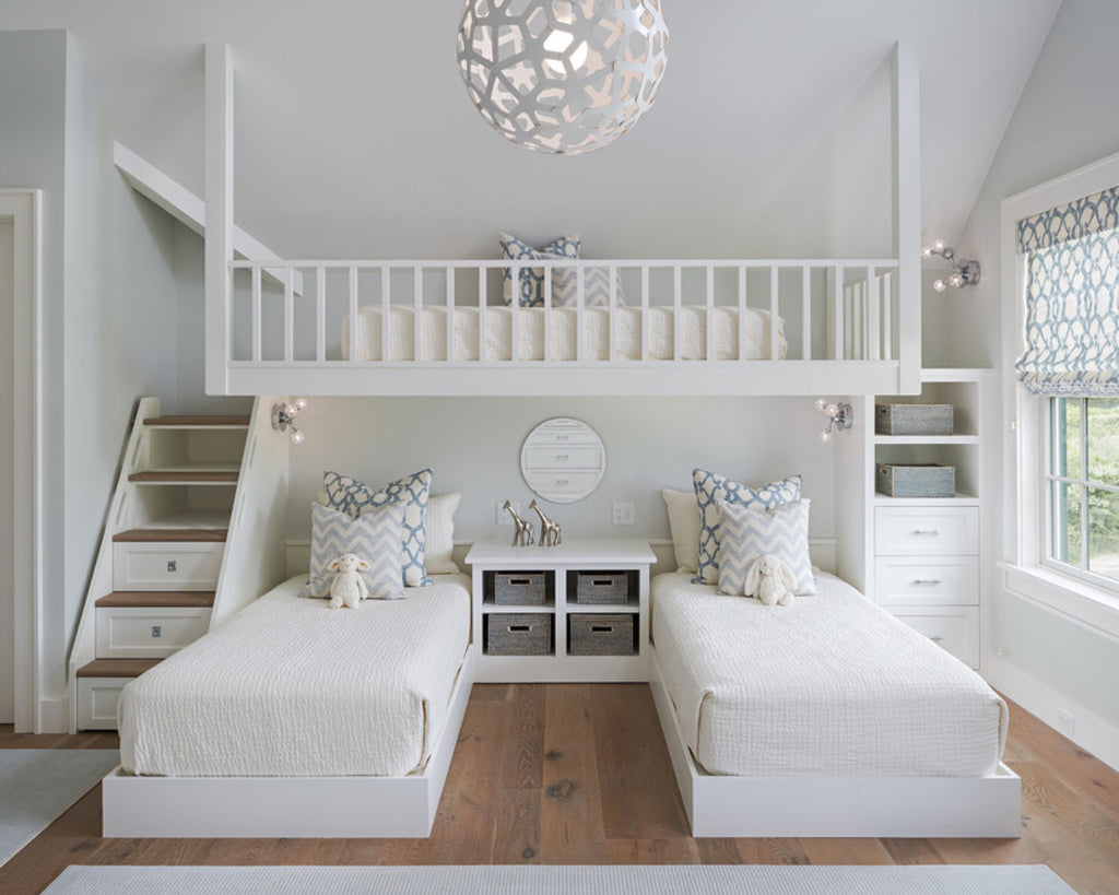 Creatice Beautiful Bunk Beds for Large Space