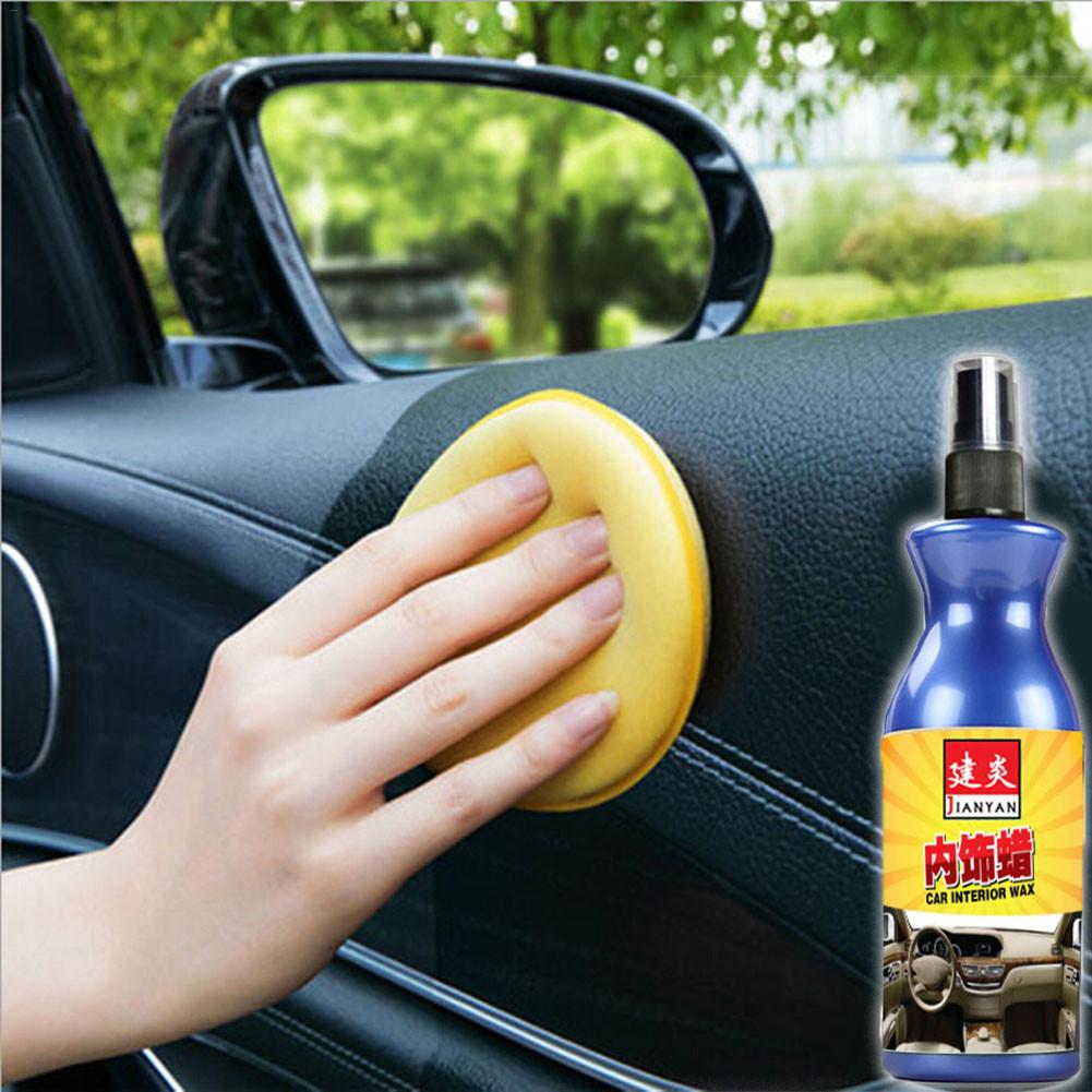 Car Polish Wax Plastic Leather Retreading Agent Automotive Interior Cleaner Tire Wax Paint Household Cleaning Agent