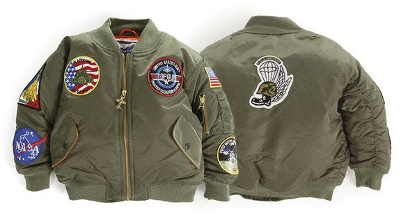 baby top gun jacket