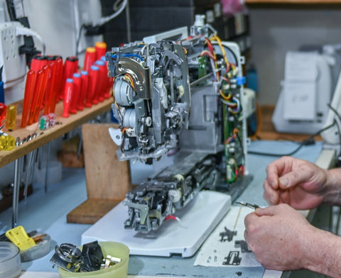 Bernina sewing machine service and repairs by Aurora Sewing Center