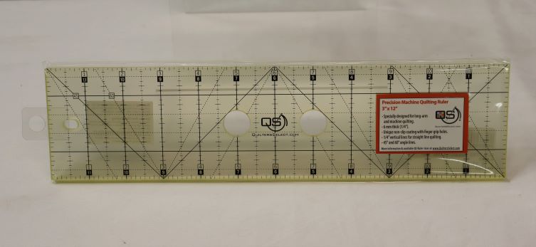 Precision Machine 3" x 12" Ruler Quilters – Aurora Sewing