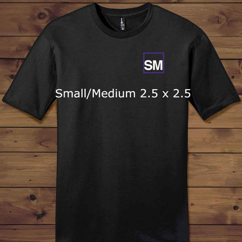 Small/Medium Logo Placement