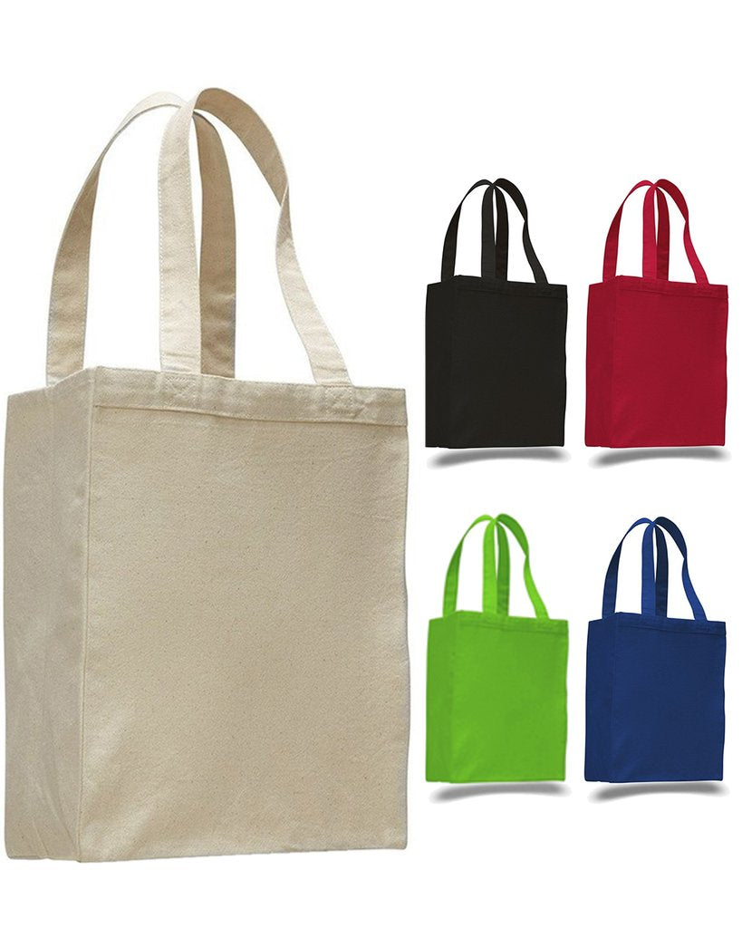 Small Messenger Canvas Tote Bag with Long Straps - MB210