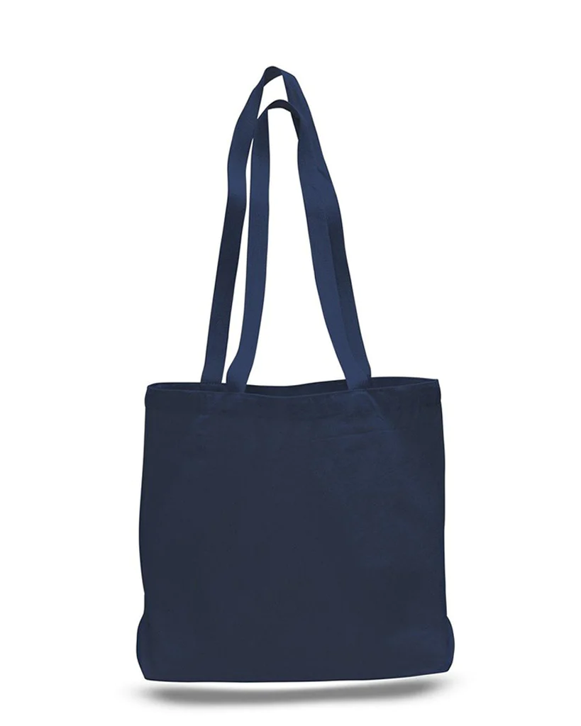 Small Messenger Canvas Tote Bag with Long Straps - MB210