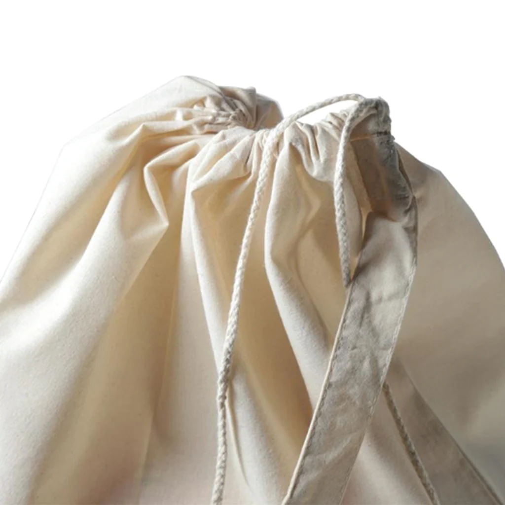 Wholesale Heavy Canvas Laundry Bags W/Shoulder Strap (Small-Med-Large)