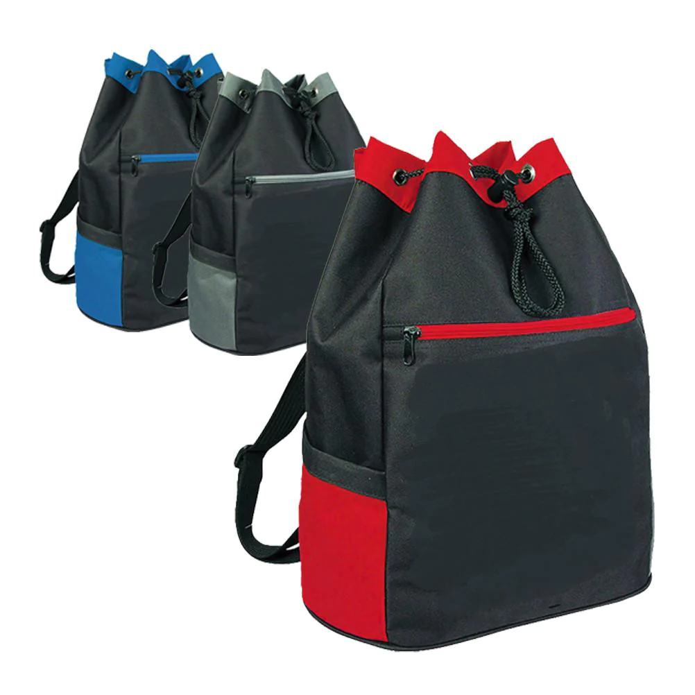 Drawstring Backpacks Sport Cinch Bags - LARGE - POL20