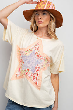 Star Patchwork Top