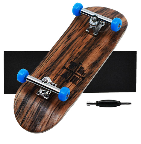 Teak Tuning 34mm Complete Fingerboard Setup in Blue Suede Shoes