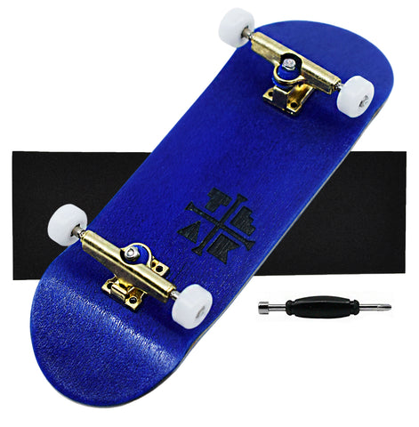 Teak Tuning 32mm Complete Fingerboard Setup in Blue Blizzard